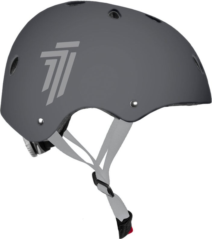 Cofi 1453 - 7-Brand Sporthelm – Grau Schatten Sicher & Leicht für Fahrrad & Skaten 52-56 cm