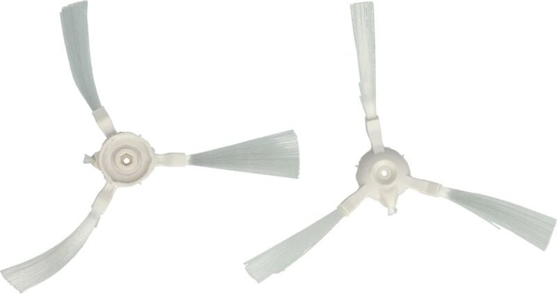 Vhbw - 2x Seitenbürste kompatibel mit Rowenta X-plorer Serie 45 Aqua RR8277WH Saugroboter - Reinigungsbürsten Set, weiß