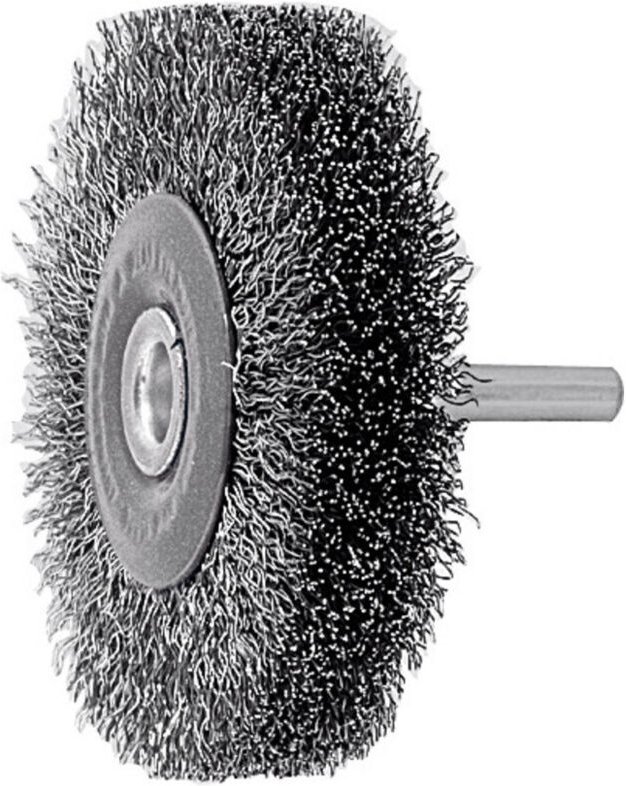 Lessmann ® - Lessmann Schaft-Rundbürste Stahldraht 0,30 mm, Bürsten-⌀xBesatzbreite: 40X10 mm