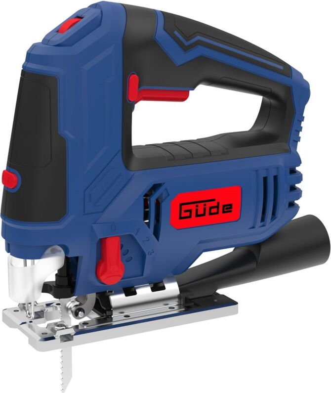 Güde - Stichsäge Säge sts 850 850 w 4-Stufig transparenter Sägeblattschutz