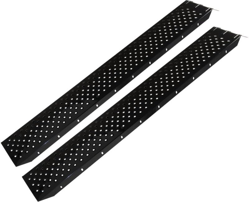 Baumarktplus - trutzholm Auffahrrampen 160 cm 400 kg Stahl schwarz gebördelt Verladerampe Quads Rasenmäher