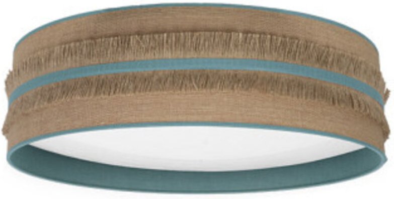 FABRILAMP Deckenleuchte 72w Natalia Saco-türkis 5616lm 3000k,4000k,6500k 13x50x50 Cm