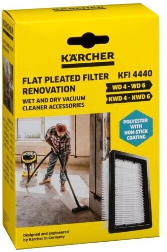 Kärcher Flachfaltenfilter Renovation wd 4-6
