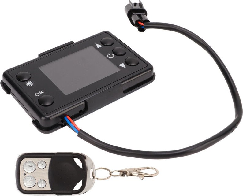 Eosnow Diesel Parkheizung LCD Monitor Switch Fernbedienung Set für Car Trucks Fahrzeuge Schiffe