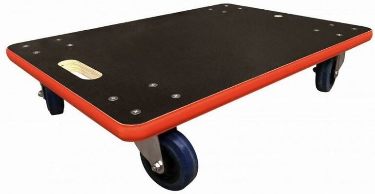 Stockman - Platte 450 kg Dicke 27 mm - Gummirad 600x400 mm 450 kg - PB31S