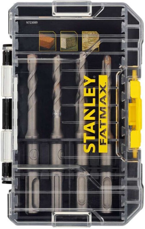 Zubehör - 8-teiliges SDSPlus Bohrer-Set STA88555-XJ - Stanley