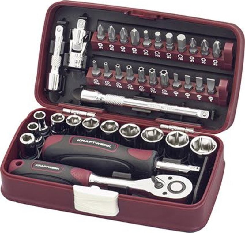 Thumbnail - 1/4 Steckschlüsselsatz 38-teilig Kraftwerk 99073