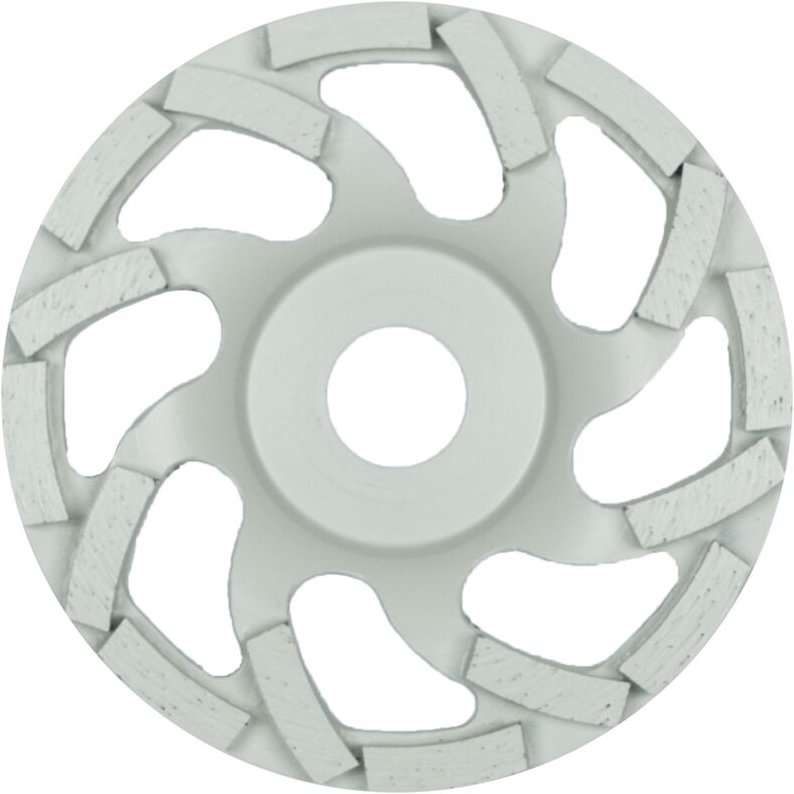 Thumbnail - Ds 600 s Diamantschleifteller, 100 x 7,2 x 22,23 mm 16 Segmente 7,2 x 5,5 mm, Spezialgeometrie Reduzierring 16 - Klingsp...