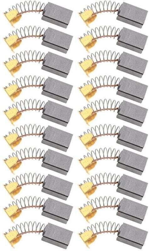 20 Stück Kohlebürsten, austauschbare Leiter für Elektromotor, 101, 6, 10, 15 mm