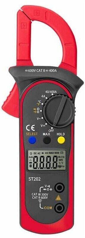 Ahlsen - Digitales Zangenmessgerät, automatisch messendes Multimeter und Voltmeter, Spannungsprüfermessung, Wechselstrom...
