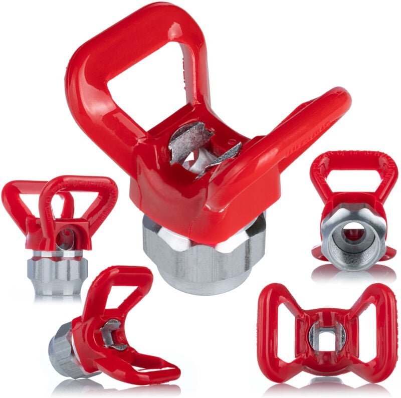 Rosfix Düsenhalter Edelstahl – 7/8" Gewinde Kompatibel mit Farbspritzpistolen Rosfix, Wagner, Titan, Dedra, Yato Korrosi...