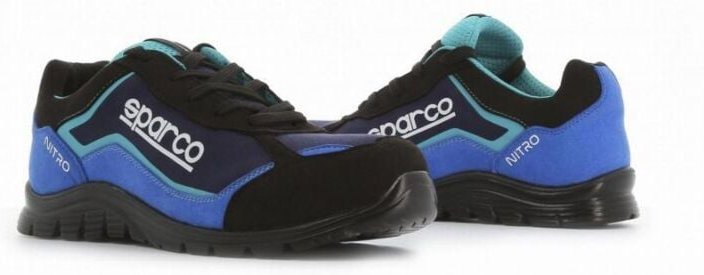07522NRAZ Nitro Petter esd S3 src Sicherheitsschuh, Blau/Schwarz, 47 - Sparco
