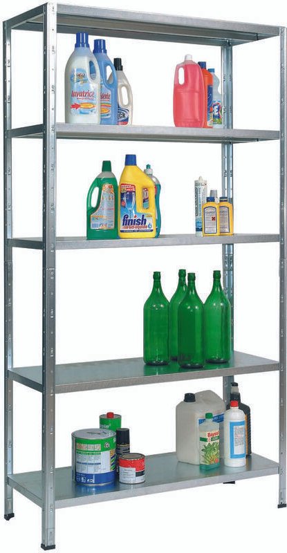 Thumbnail - Stahlregal 5-STÖCKIG Brixo click clack 5P