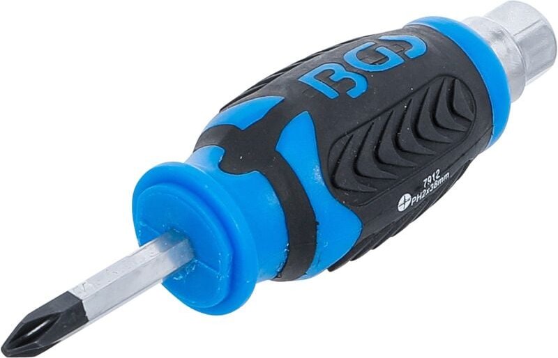 Bgs Technic - Schraubendreher, Klinge mit Sechskant-Profil Kreuzschlitz PH2 Klingenlänge 38 mm
