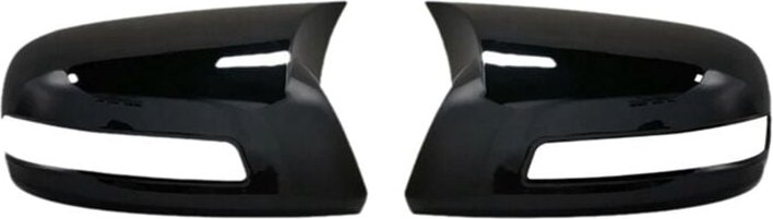 Thumbnail - 1 Paar selbstklebende schwarze Rückspiegelabdeckungen für Honda Civic 12-15, 9. Generation, Hornabdeckung, Dekorationsän...