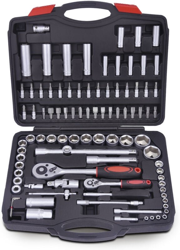 Stein Chrom-Vanadium-Steckschlüsselsatz 94-teilig