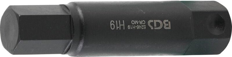 Bgs Technic - Bit Länge 100 mm Antrieb Außensechskant 22 mm Innensechskant 19 mm