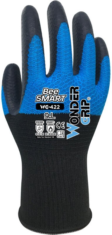Arbeitshandschuh Wonder Grip bee-smart WG-422 Atmungsaktives Latex 11/XXL