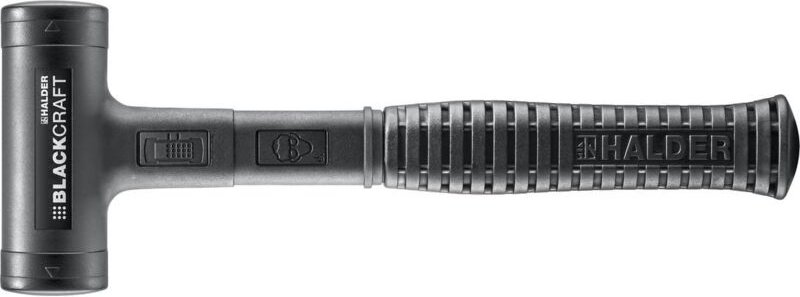 BLACKCRAFT-Schonhammer, mit bruchsicherem Stahlrohrstiel, PUR ummantelt und ergonomisch geformtem, rutschsicherem Griff ...