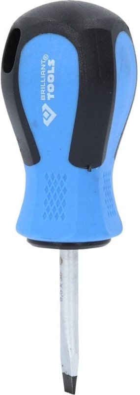 BRILLIANT TOOLS Schraubendreher Schlitz 5,5 x 38 mm kurze Form - BT031031
