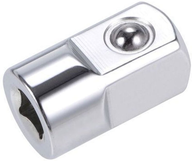 Ratschen-Steckschlüssel-Adapter, Reduzierstück, 1/4″ Innengewinde auf 1/2″ Außengewinde, Cr-V-Stahl, 1 Stück