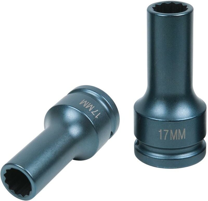 3/4" XZN-Kraft-Stecknuss, lang, 17 mm