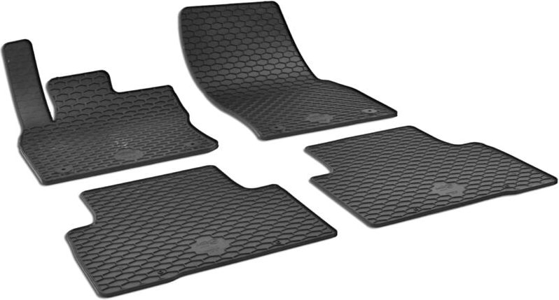 Walser - Passform Fußmatten RubberLine für vw Touran (5T1), vw Tiguan (AD1) Fußmatte