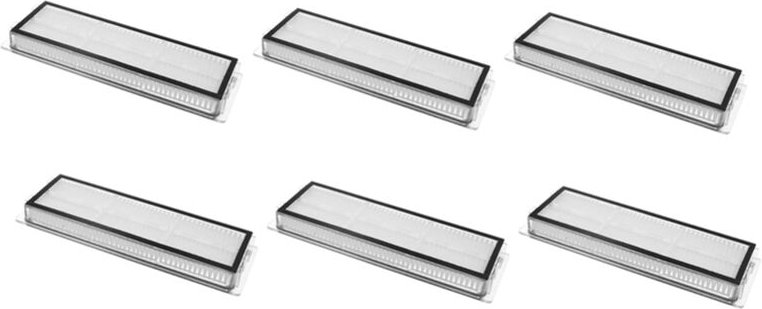 6PCS Waschbar Hepa-Filter für Xiaomi Roboter Vakuum 3S B108CN /2Pro B113CN Roboter Staubsauger Ersatz Teile Filter