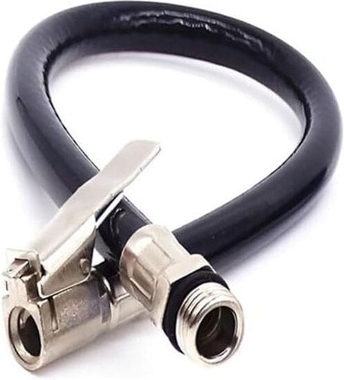 Thumbnail - Reifenfüller Schlauch (1 Stück) mit Ventilverlängerung Autoventil Adapter für Luftdruckprüfer & Druckluft Reifenfüller