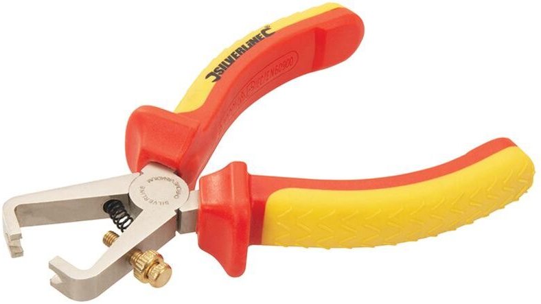 Silverline - VDE-Profi-Abisolierzange 160 mm