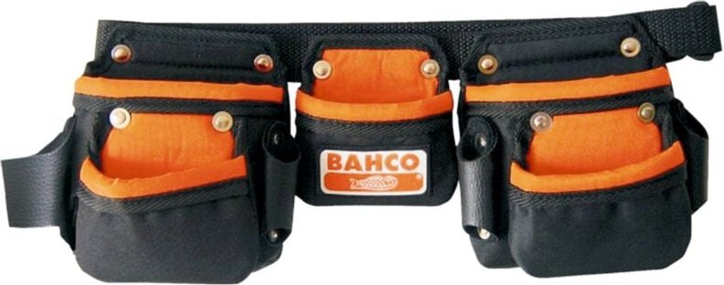 Werkzeuggürtel für Kinder, drei Fächer, 430 mm x 60 mm x 150 mm - Bahco