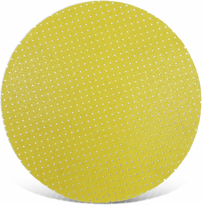 MENZER Ultrapad Klett-Schleifscheiben, 125 mm, f. Exzenterschleifer, Weißes Edelkorund (25 Stk.) K150