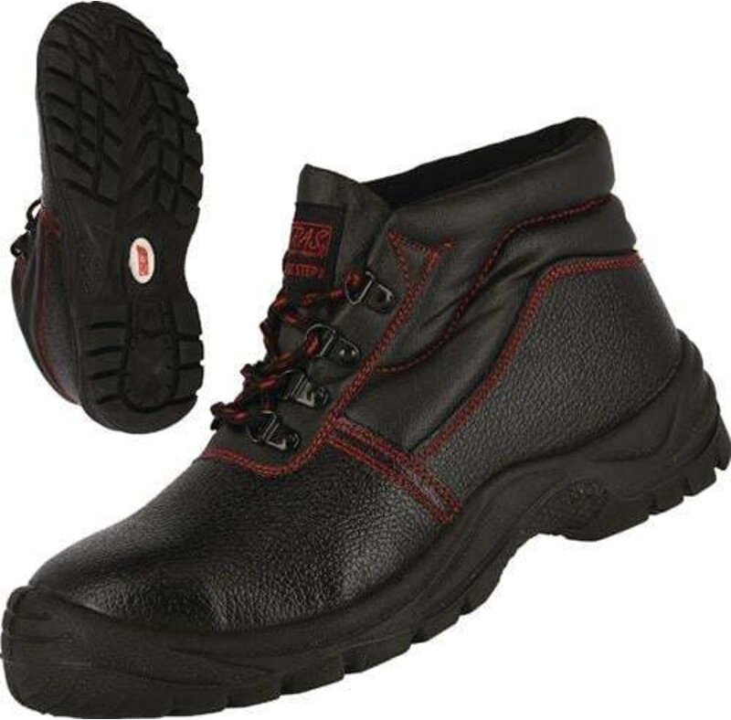 Sicherheitsstiefel basic step mid Größe 42 w. 11 schwarz S3 src en iso 20345 Volleder