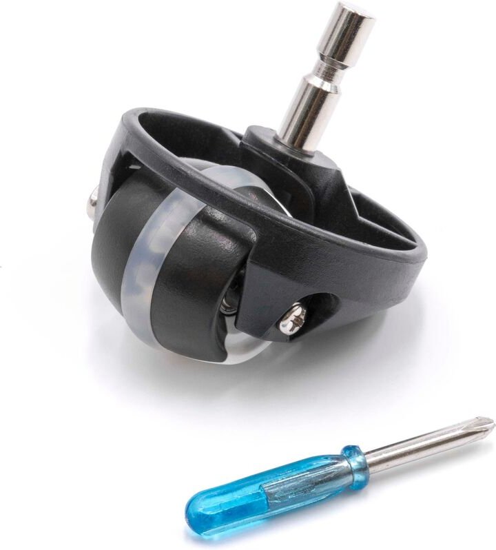 Premium Ersatzrad kompatibel mit iRobot Roomba 782, 866, 876, 790, 800, 870, 781, 7860, 880 Saugroboter, Wischroboter - ...