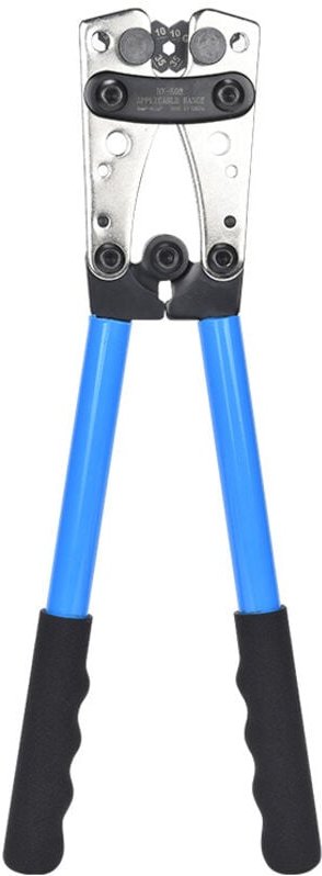 Crimpzange – awg 10-0, 6/10/16/25/35/50 mm², Crimpzange für elektrische Anschlüsse für Elektriker - Ahlsen