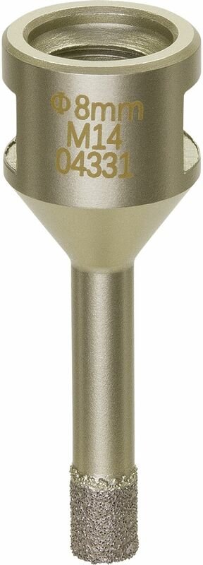 Fliesenbohrkrone Durchmesser: 8 mm, Aufnahme: M14 - Diewe