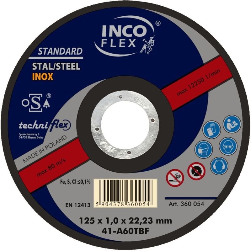 Flache Scheibe T1a 1251.022 - T1a 125 1.0