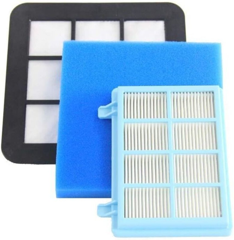 StaubsaugerzubehörSchaumstofffilter-Set für Philips Power Pro Compact FC9331/FC8010
