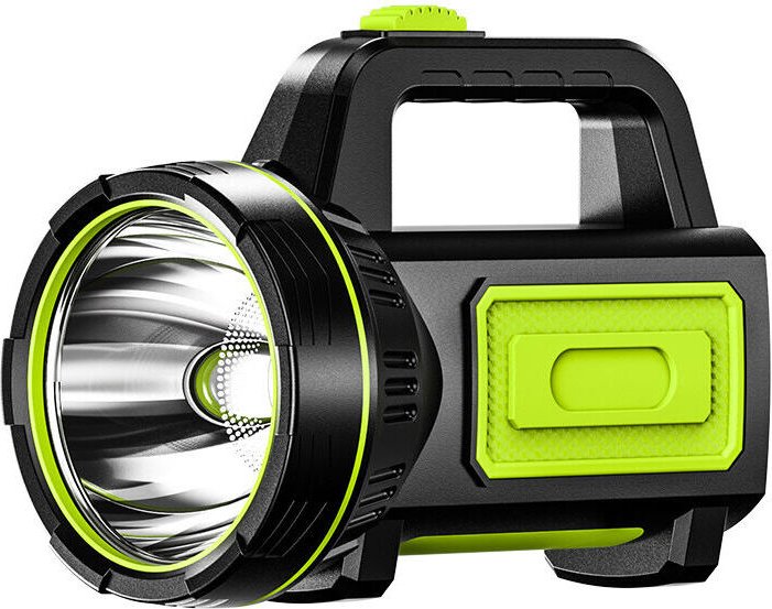 Tigrezy - Ultra leistungsstarke LED-Taschenlampe, wiederaufladbar über usb, 13500LM, 6.000 mAh, mit Seitenlicht, leistun...