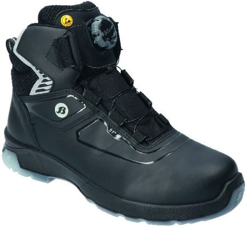 Bata - Schnürstiefel summ five, boa, S3, Gr.43