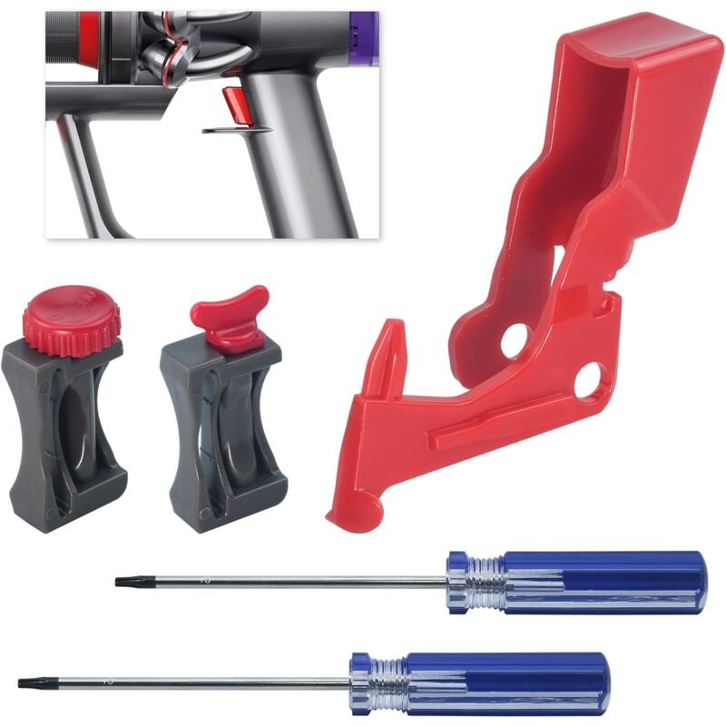 Geeignet für Ersatz Schalter Set für Dyson, V11 V10 Schalter Verstärkt, Fixierung Zubehör Schaltersteuerung Zubehör Komp...