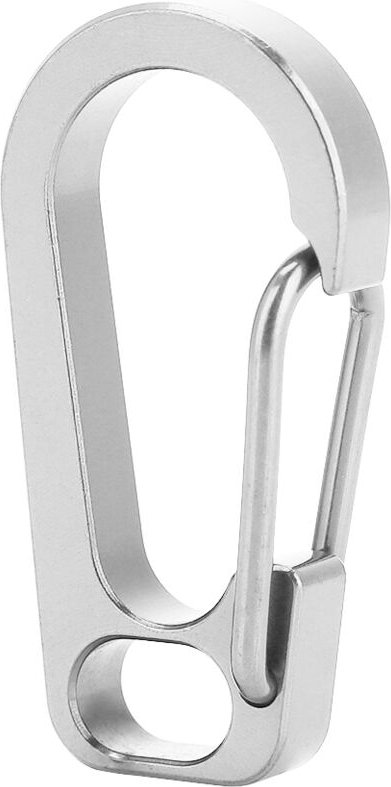 Schnellverschluss-Sicherheitskarabiner aus Titanlegierung für Bergsteiger (Original)