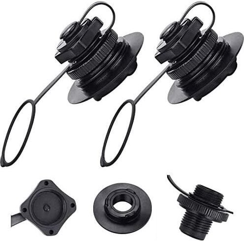 2-teiliges Spiral-Aufblasventil mit Universalkappe, Einweg-Aufblasventil, Ersatzteil, Anhang, Zubehör für die Reparatur ...