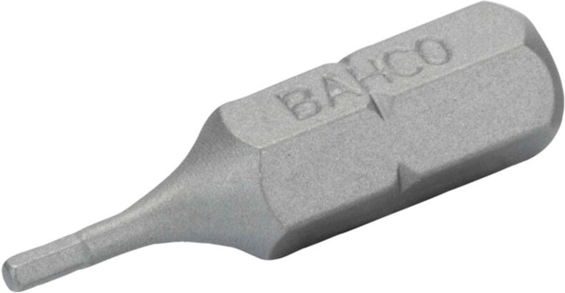 1/4 Standard Schraubendreher Bits für 3 mm Sechskantschrauben 25 mm - 5 Stk/Kunststoffbox - Bahco