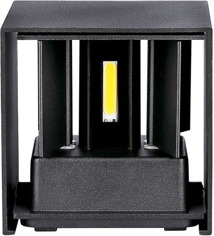 V-tac led-wandleuchte 218529 vt-759-12-b-n - 11w 3000k ip65
