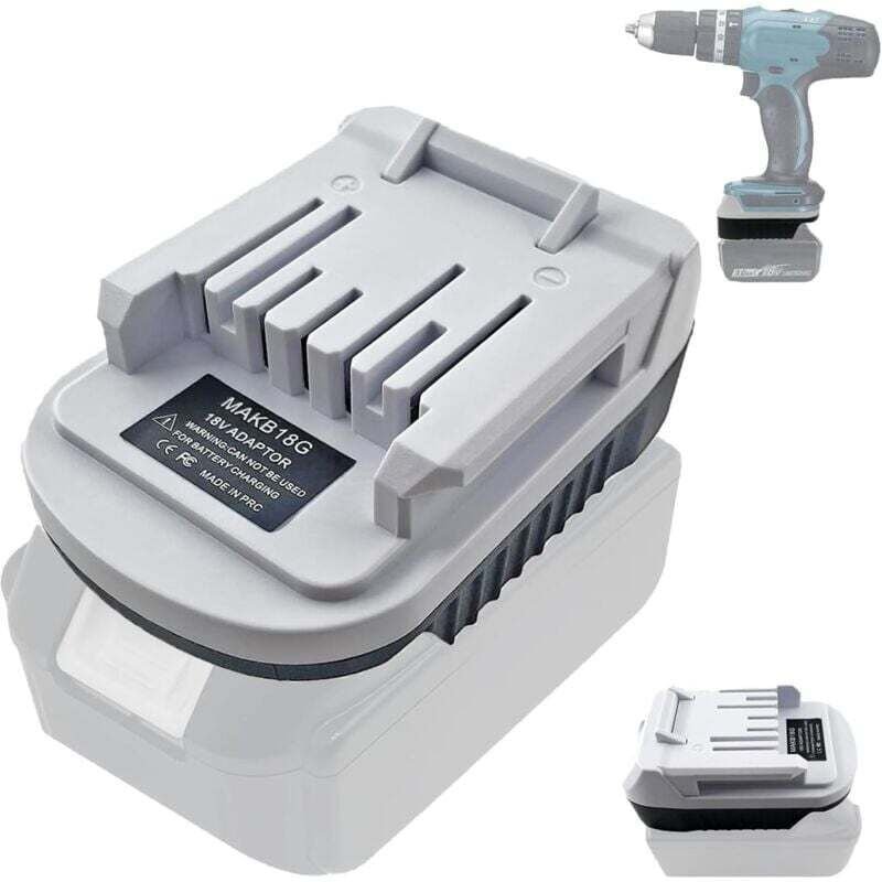 Thumbnail - Ulisem - MAKB18G Adapter für Makita 18V Li-Ion Akkus auf Makita g Serie Elektrowerkzeug – Akkuadapter für Makita 18V Li-...