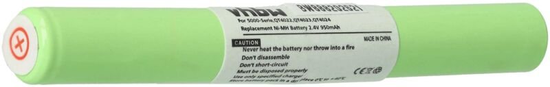 vhbw Akku kompatibel mit Philips QT4020, QT4022/32 Series 5000, QT4023, QT4024 Rasierer Haarschneider (950mAh, 2,4V, NiM...