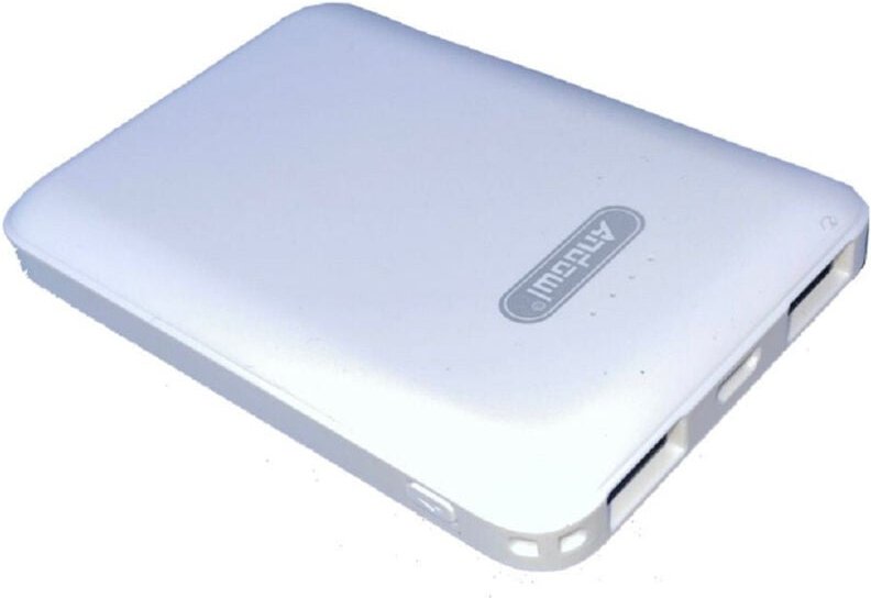 Trade Shop - MINI POWER BANK CAPACITY 5000MAH Q-T68 RAPID HEADING 2 USB-TÜREN -