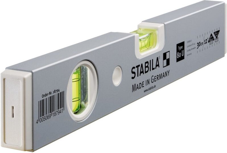 Type 80 u 18794 Wasserwaage 30 cm 0.5 mm/m - Stabila