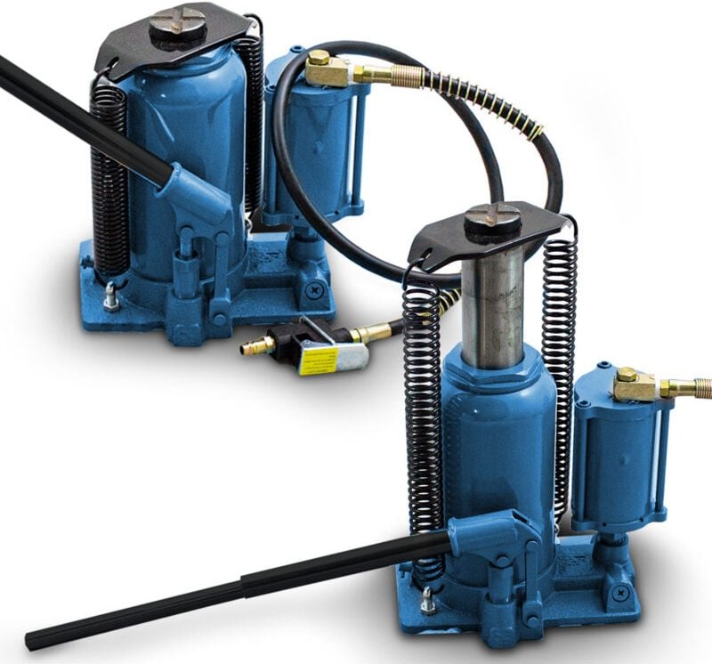 Bituxx - Hydraulischer 20 Tonnen Stempelwagenheber Pneumatischer Heber Druckluft bis 20T